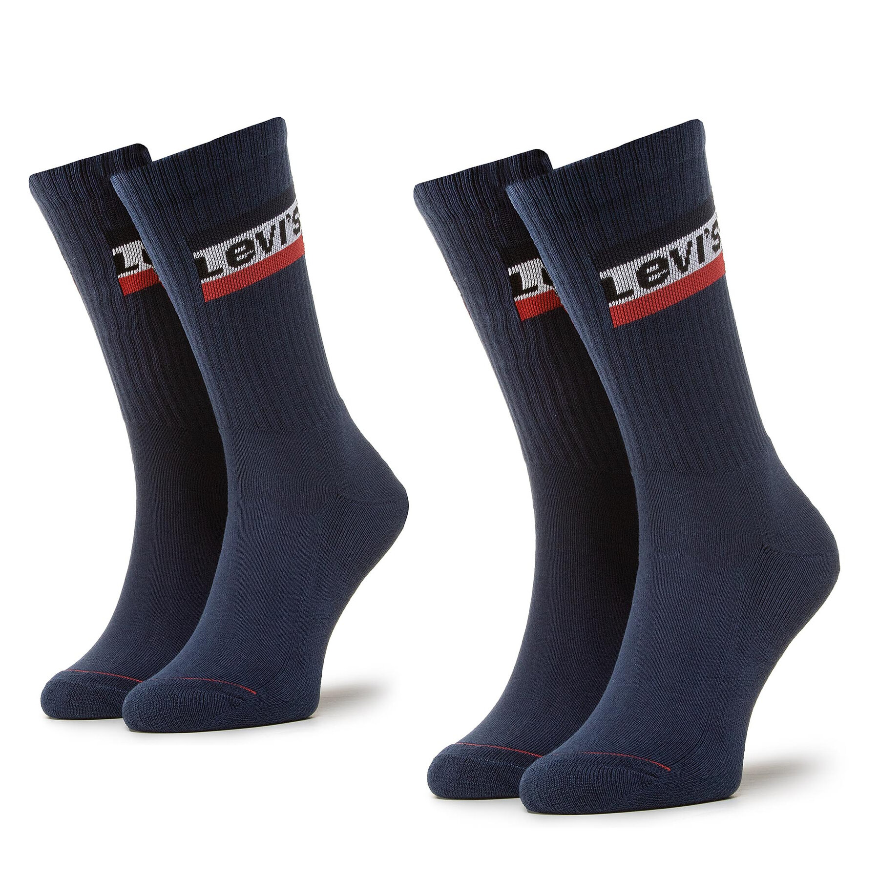 2er-Set hohe Herrensocken Levi's® 902012-001 Dunkelblau von Levi's®