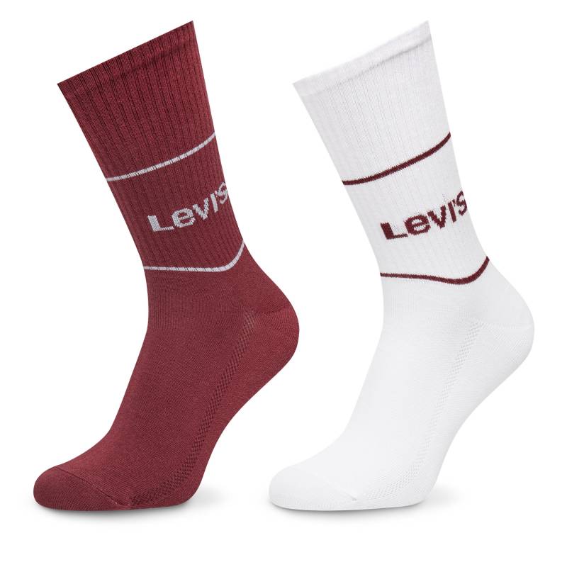 2er-Set hohe Unisex-Socken Levi's® 37157-1121 Bunt von Levi's®