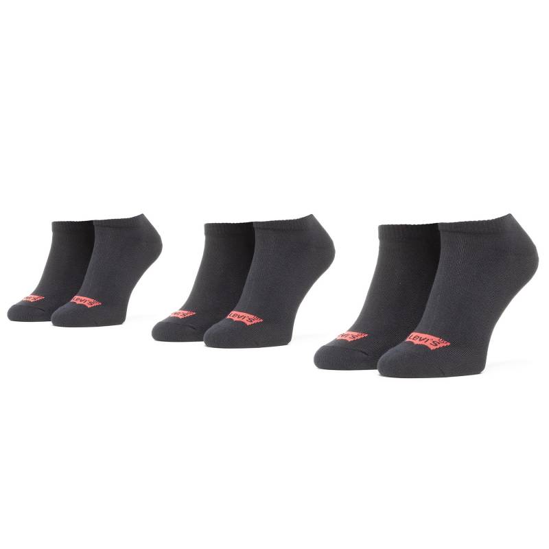 3er-Set niedrige Unisex-Socken Levi's® 37157-0175 Schwarz von Levi's®