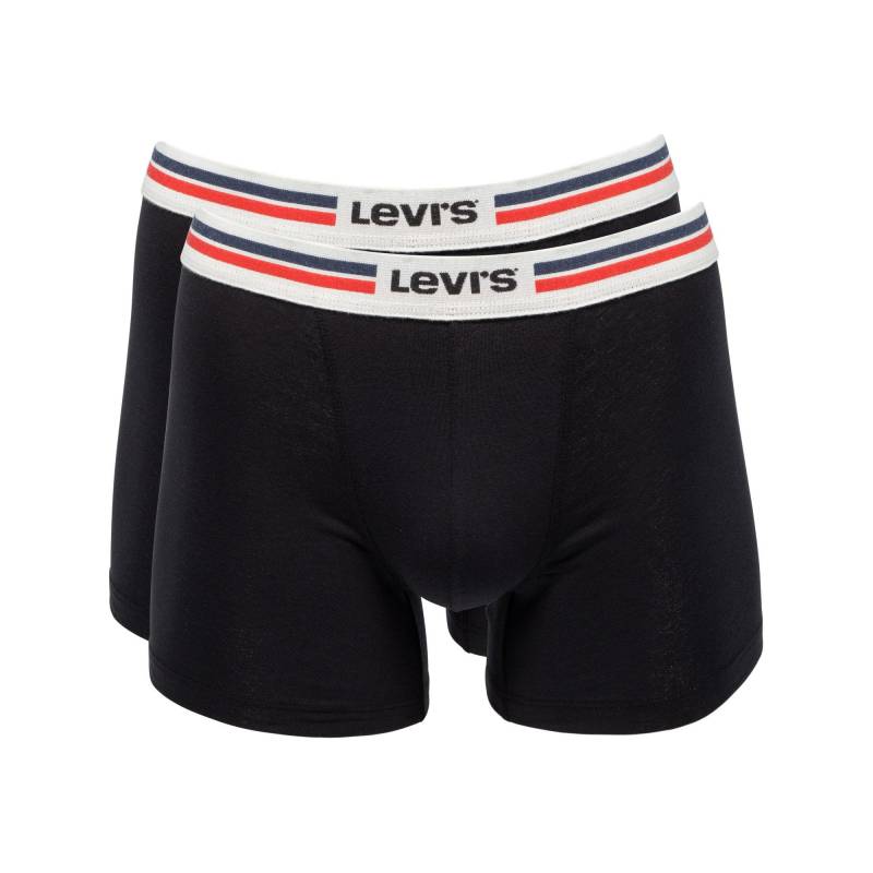 Levi's® - Duopack, Pantys, für Herren, Black, Größe XXL von Levi's®