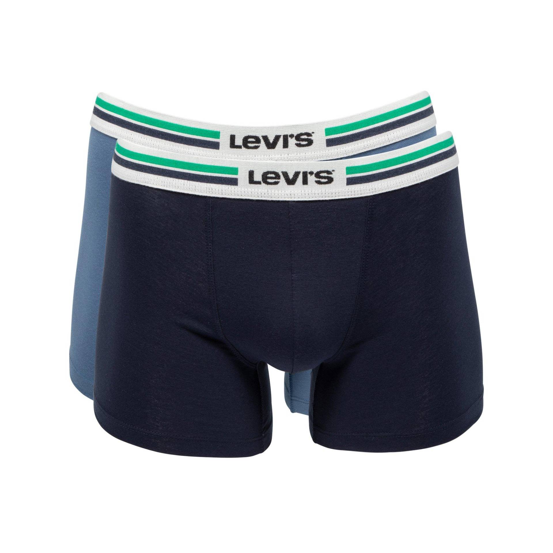 Levi's® - Duopack, Pantys, für Herren, Marine, Größe L von Levi's®