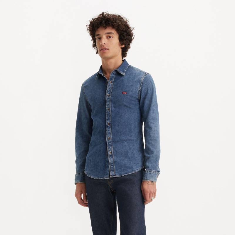 Hemd, Langarm Herren Blau Denim L von Levi's®