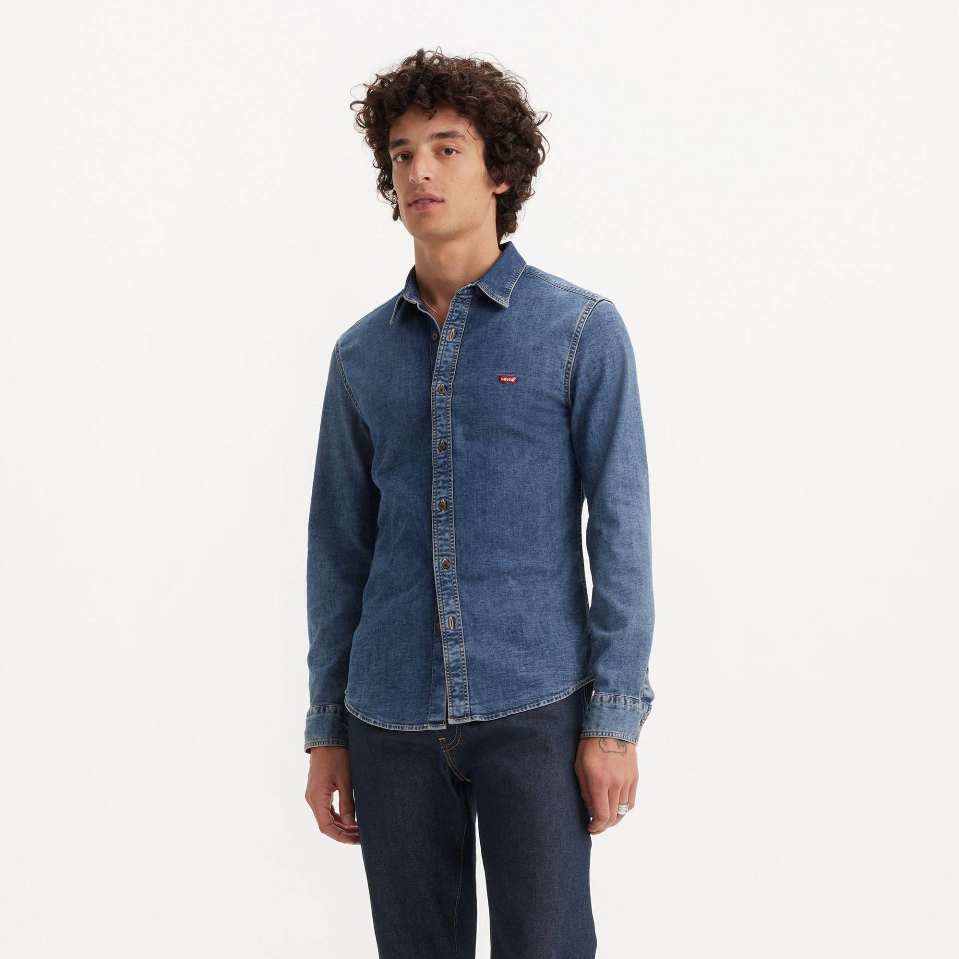 Hemd, Langarm Herren Blau Denim M von Levi's®