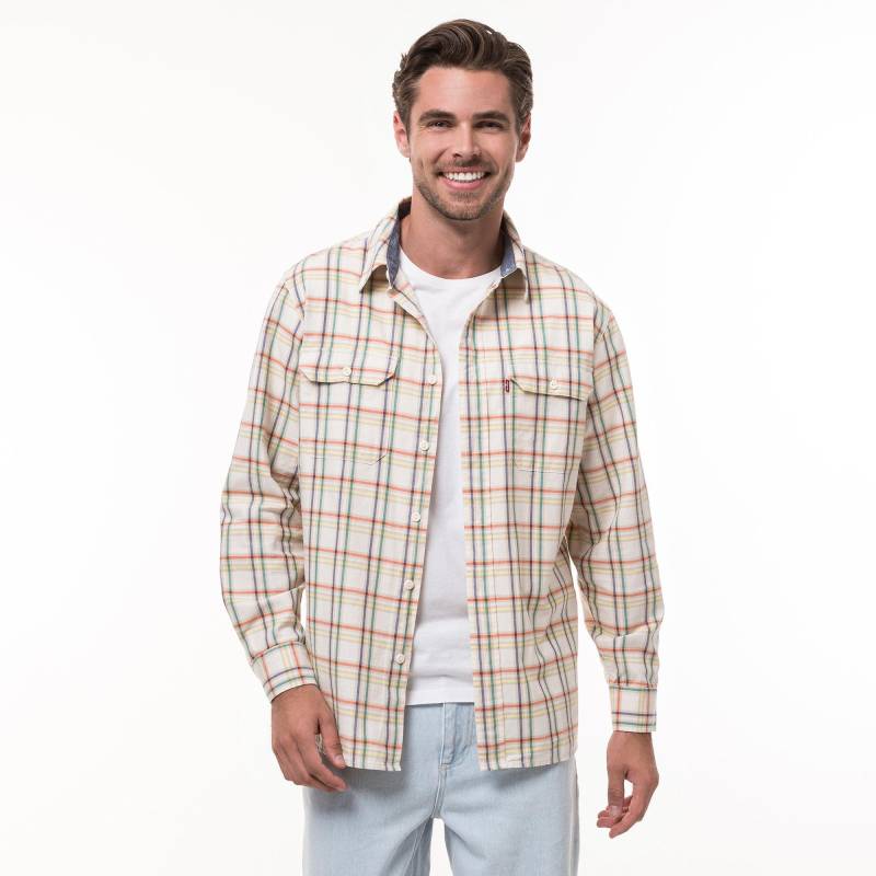 Hemd, Langarm Herren Weiss M von Levi's®