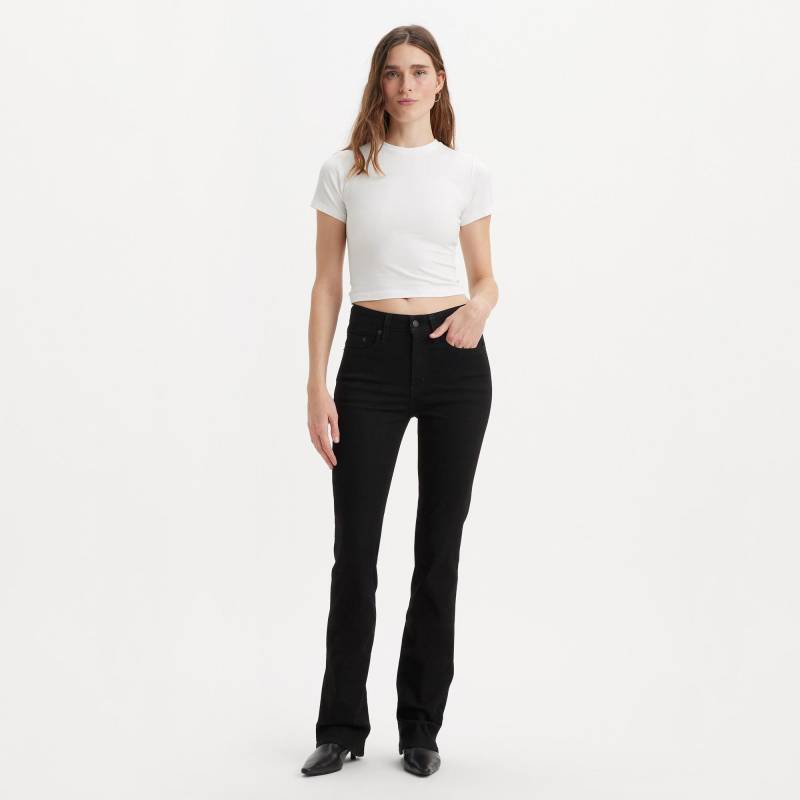 Jeans, Flared Leg Fit Damen Schwarze Johannisbeere L30/W31 von Levi's®