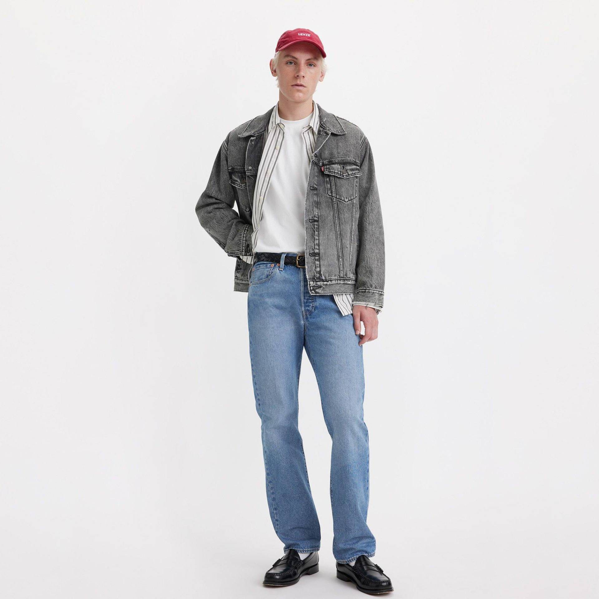 Levi's® - Jeans, Regular Fit, für Herren, Mittelblau, Größe W32/L30 von Levi's®