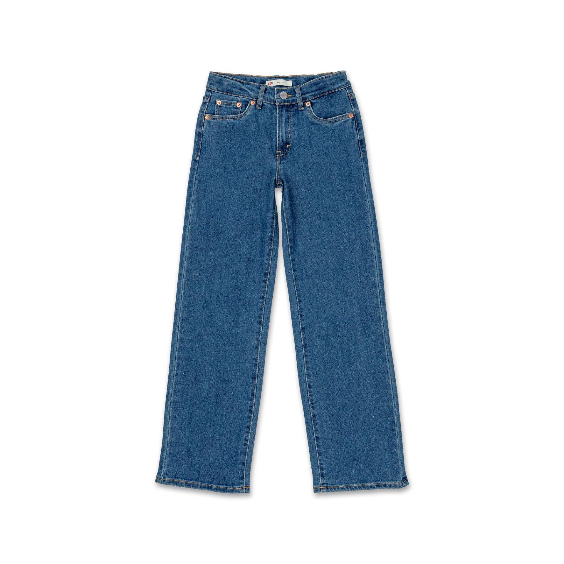 Lange Hose, Flared Fit Mädchen Blau Denim 10A von Levi's®