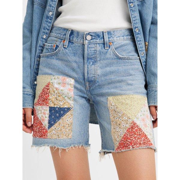 Jeansshorts Damen Mittelblau W24 von Levi's®