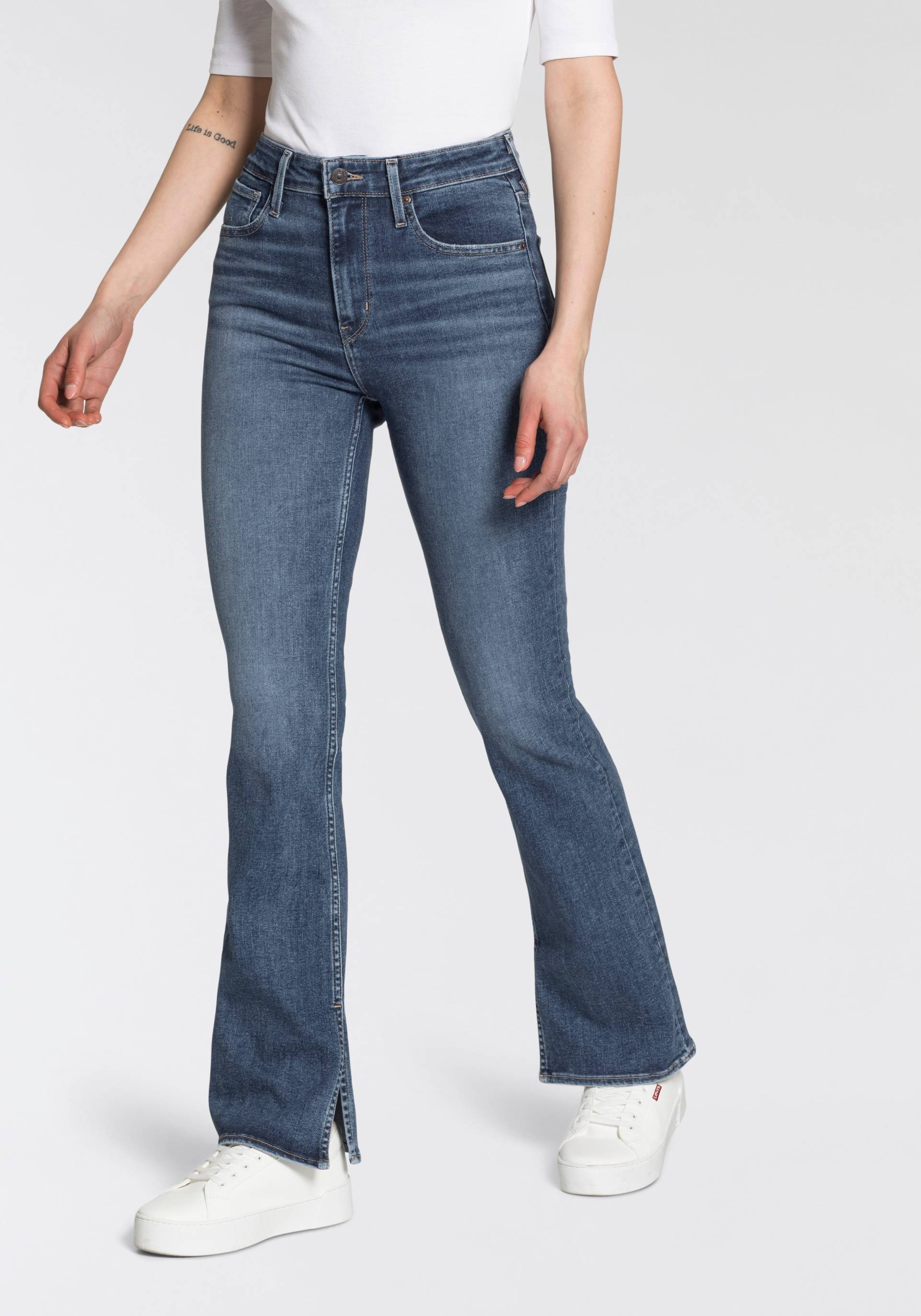 Levi's® Bootcut-Jeans »725 High-Rise Bootcut«, mit Schlitz von Levi's®