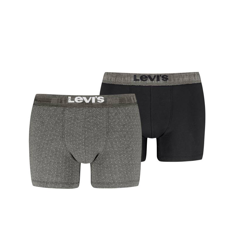 Levi's® Boxershorts »LEVIS MEN DENIM INSPIRED BOXER BRIEF 2P«, (2 St.), mit besonders weichen Nähten von Levi's®