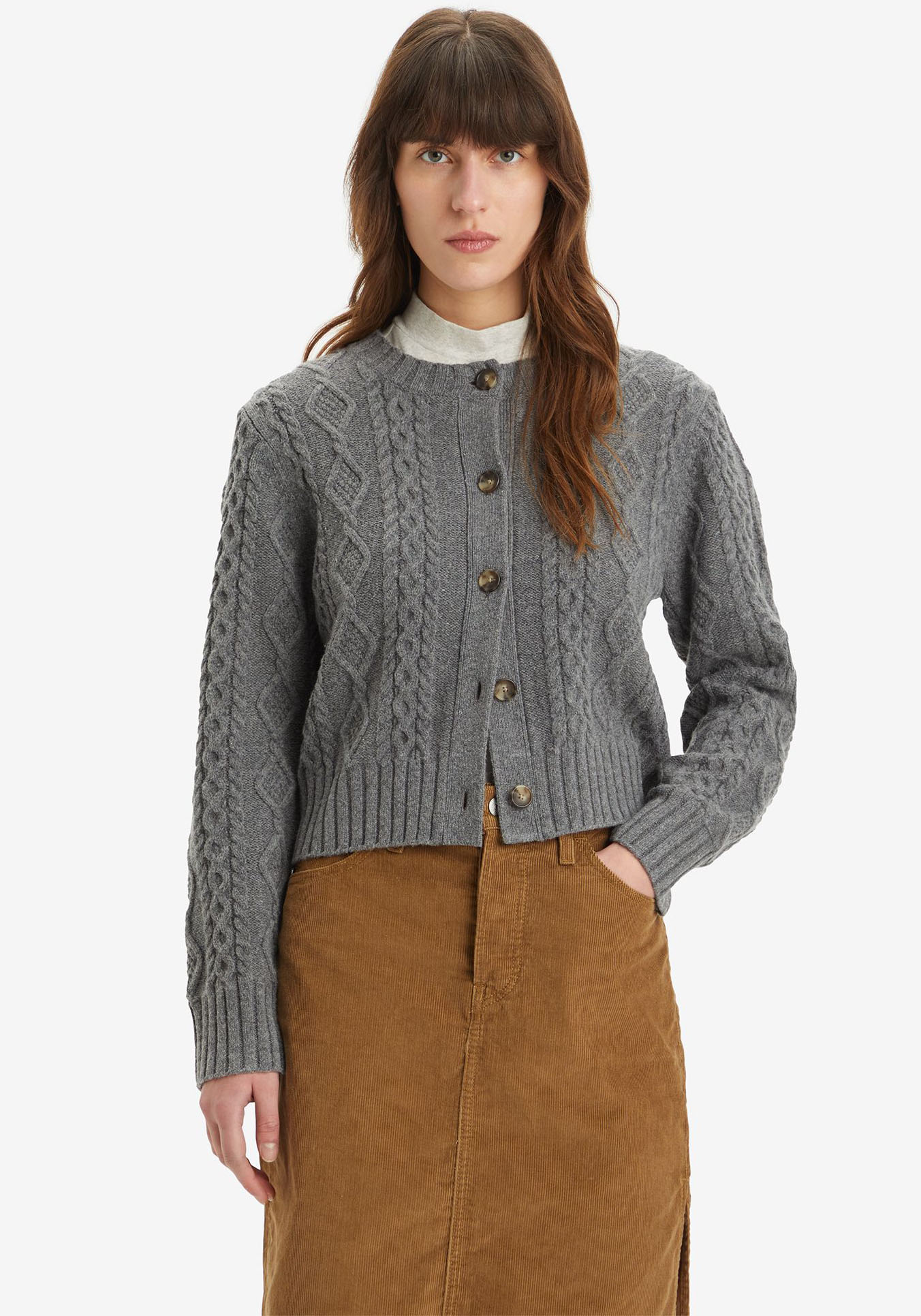 Levi's® Cardigan »PRIMROSE CABLE CARDIGAN«, mit Muster von Levi's®