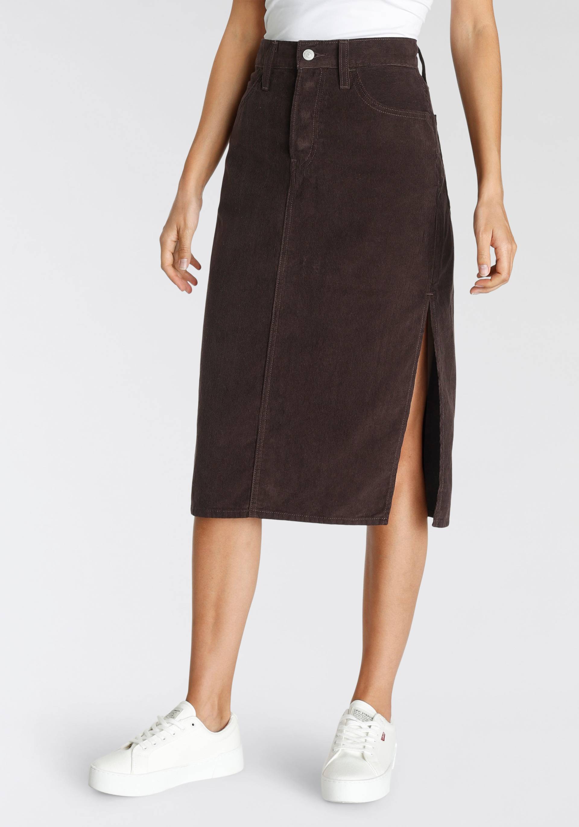 Levi's® Cordrock »Side Slit Skirt« von Levi's®