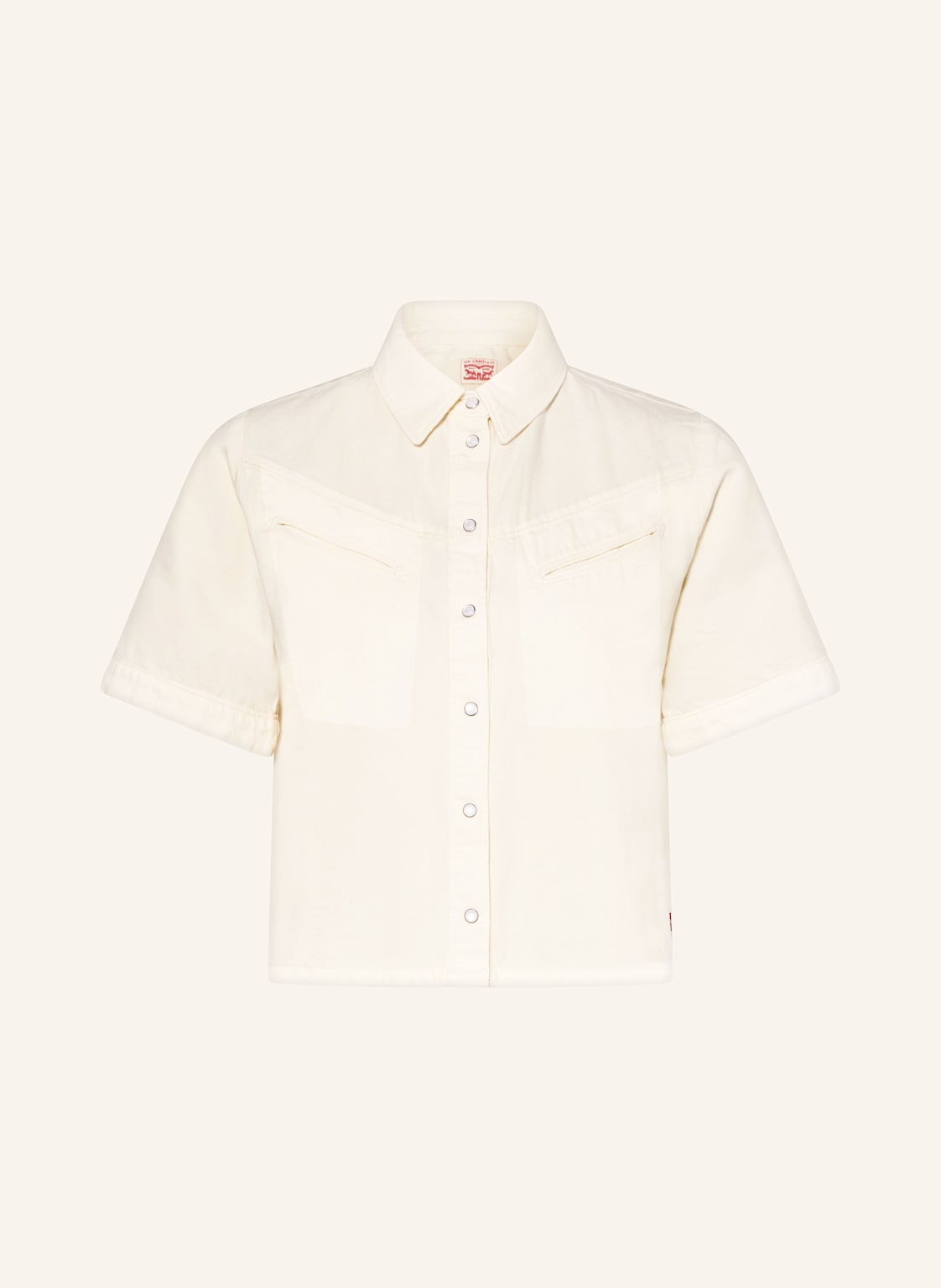 Levi's® Cropped-Overshirt Rinoa Camp weiss von Levi's®