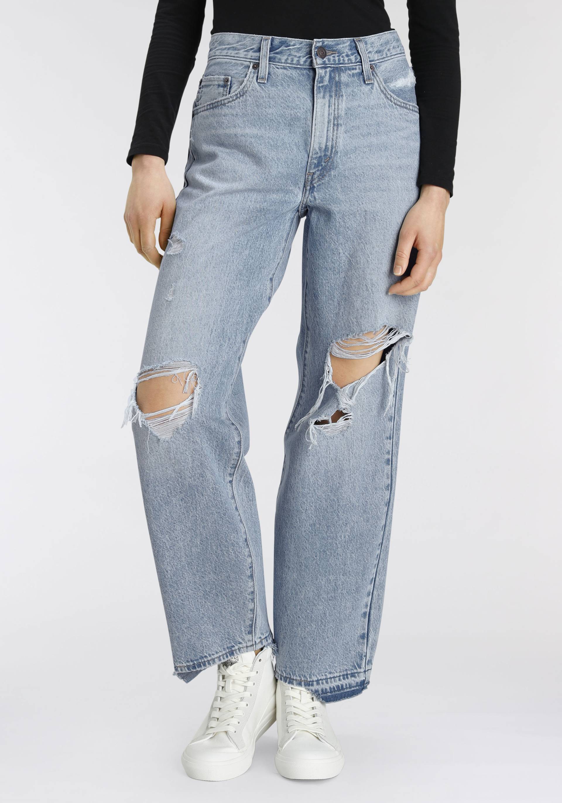 Levi's® Weite Jeans »BAGGY DAD«, im Baggy Style mit Destroyed Effekten von Levi's®