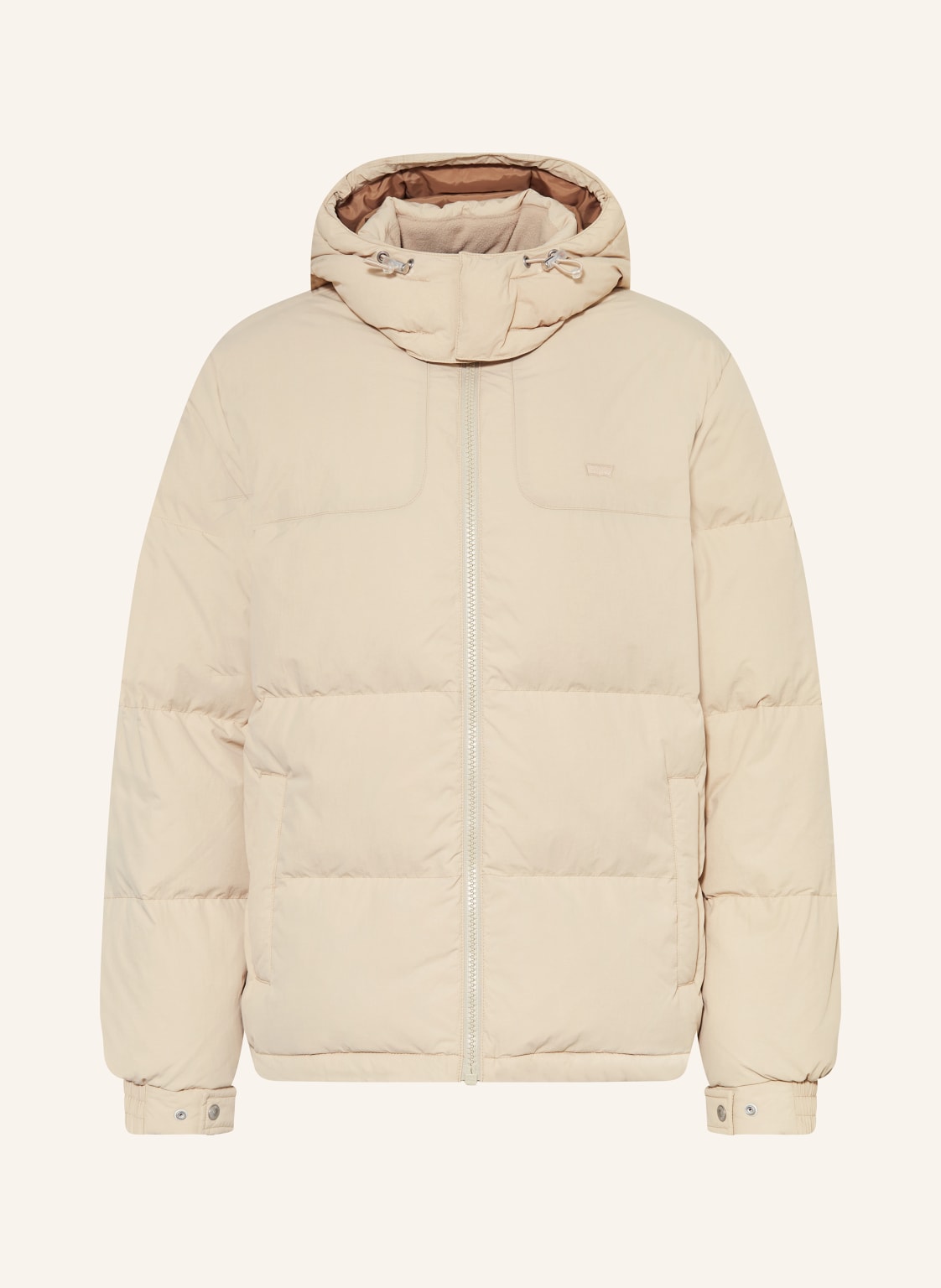 Levi's® Daunenjacke Rockridge Mit Abnehmbarer Kapuze beige von Levi's®