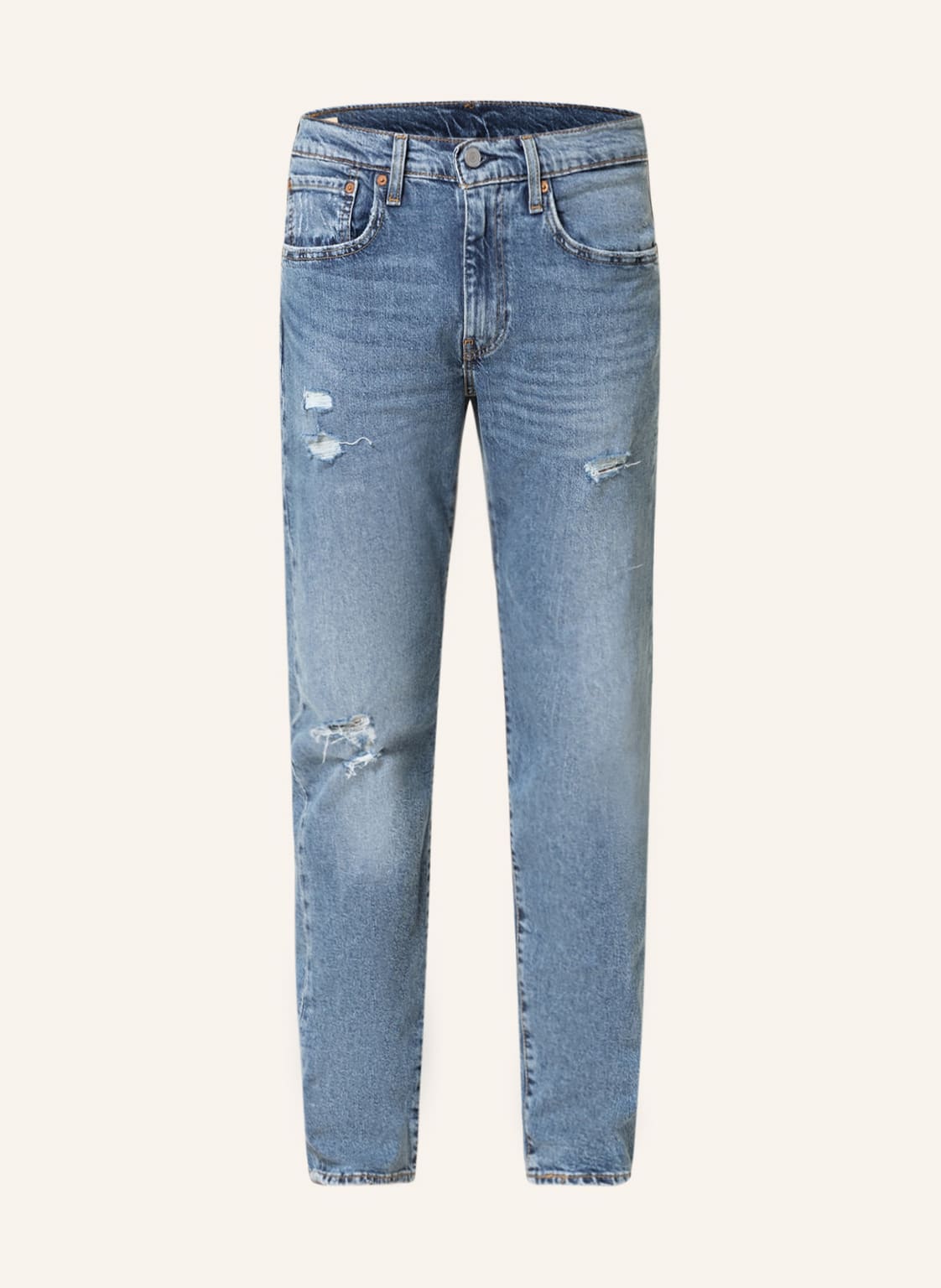 Levi's® Destroyed Jeans 502 Tapered Fit blau von Levi's®