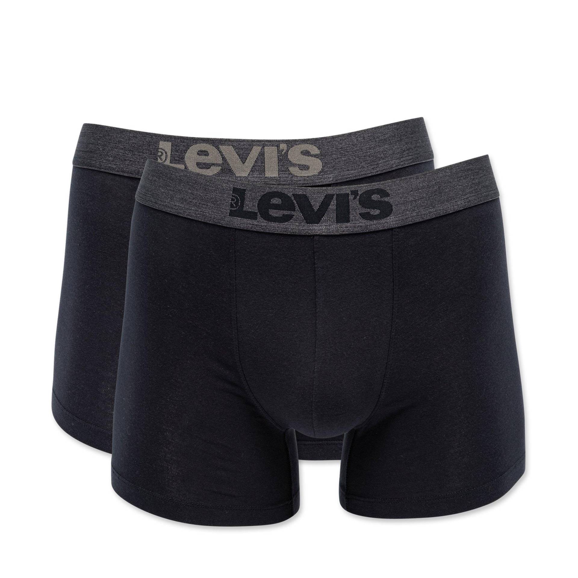 Levi's® - Duopack, Pantys, für Herren, Black, Größe M von Levi's®