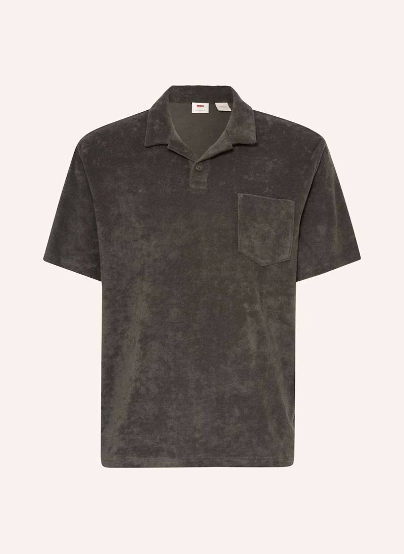Levi's® Frottee-Poloshirt schwarz von Levi's®