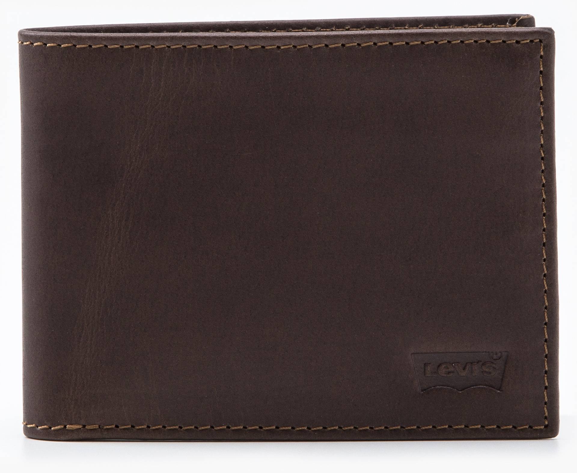 Levi's® Geldbörse »LEVI'S® CASUAL CLASSICS HUNTE COIN BIFOLD - BATWIN«, im praktischem Format Geldbeutel Portemonnaie Herrenbörse Leder von Levi's®