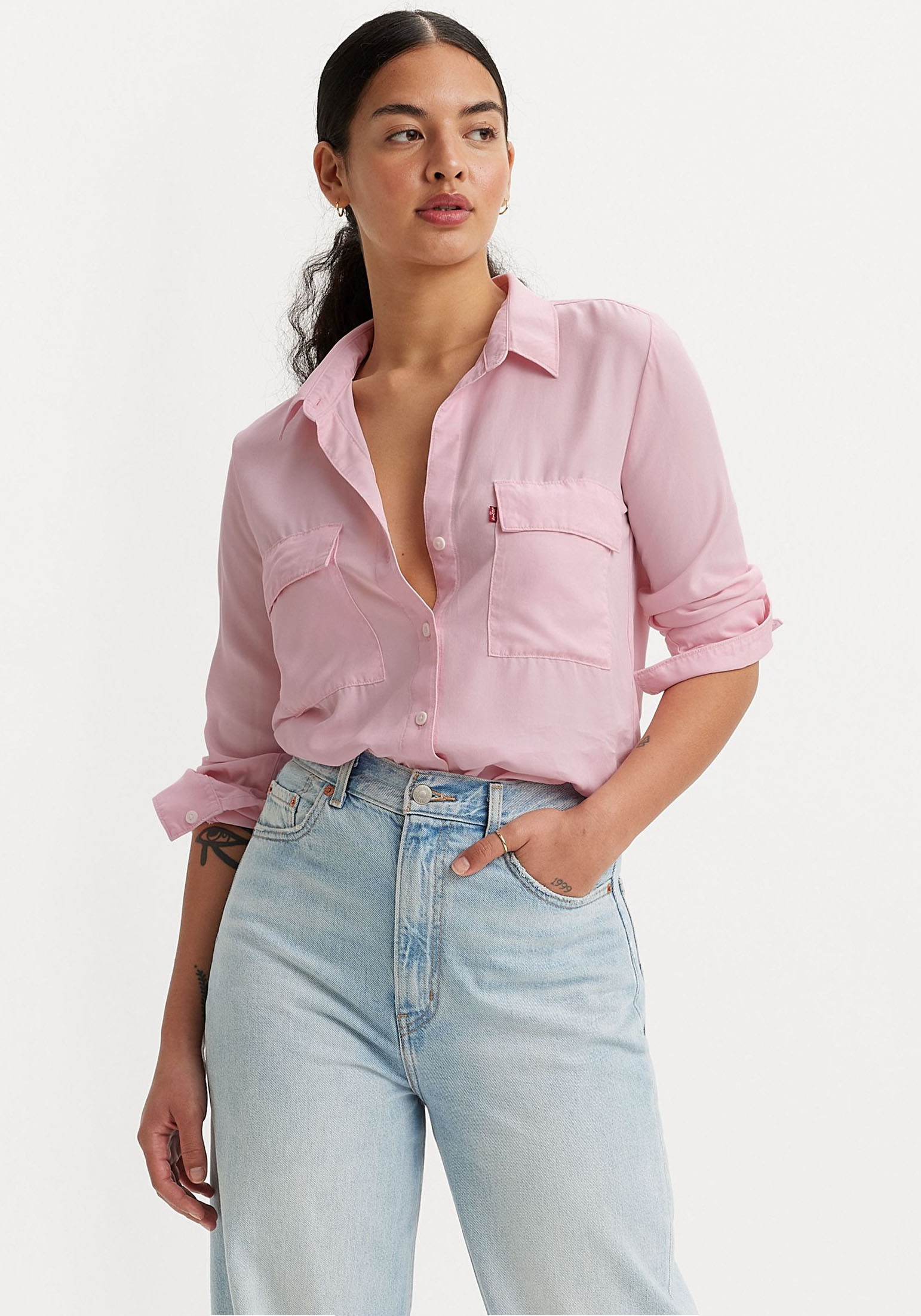 Levi's® Hemdbluse »DOREEN UTILITY SHIRT RE«, in gewaschener Optik von Levi's®