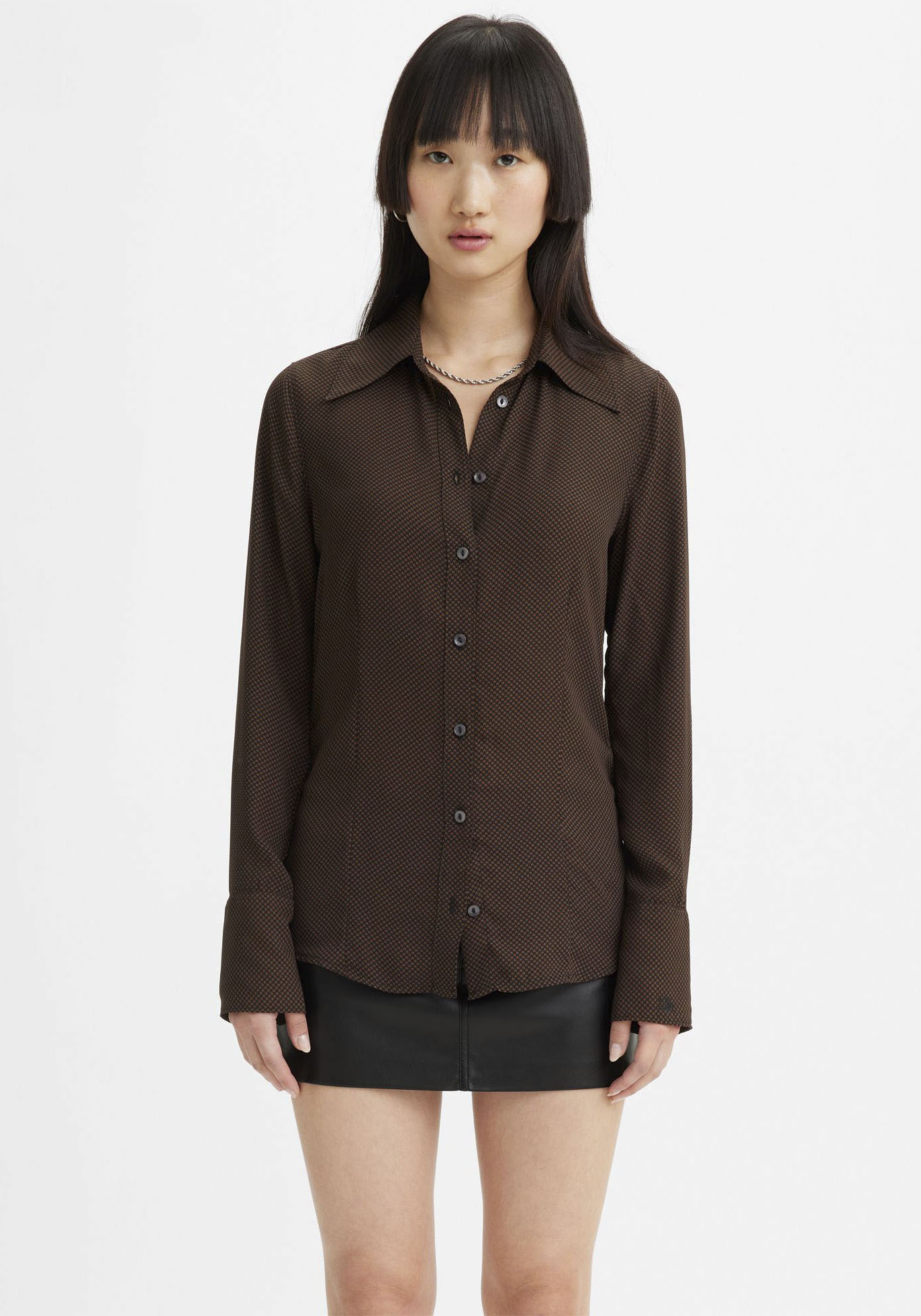 Levi's® Hemdbluse »MAEVE BLOUSE«, im modischen Minimalmuster von Levi's®