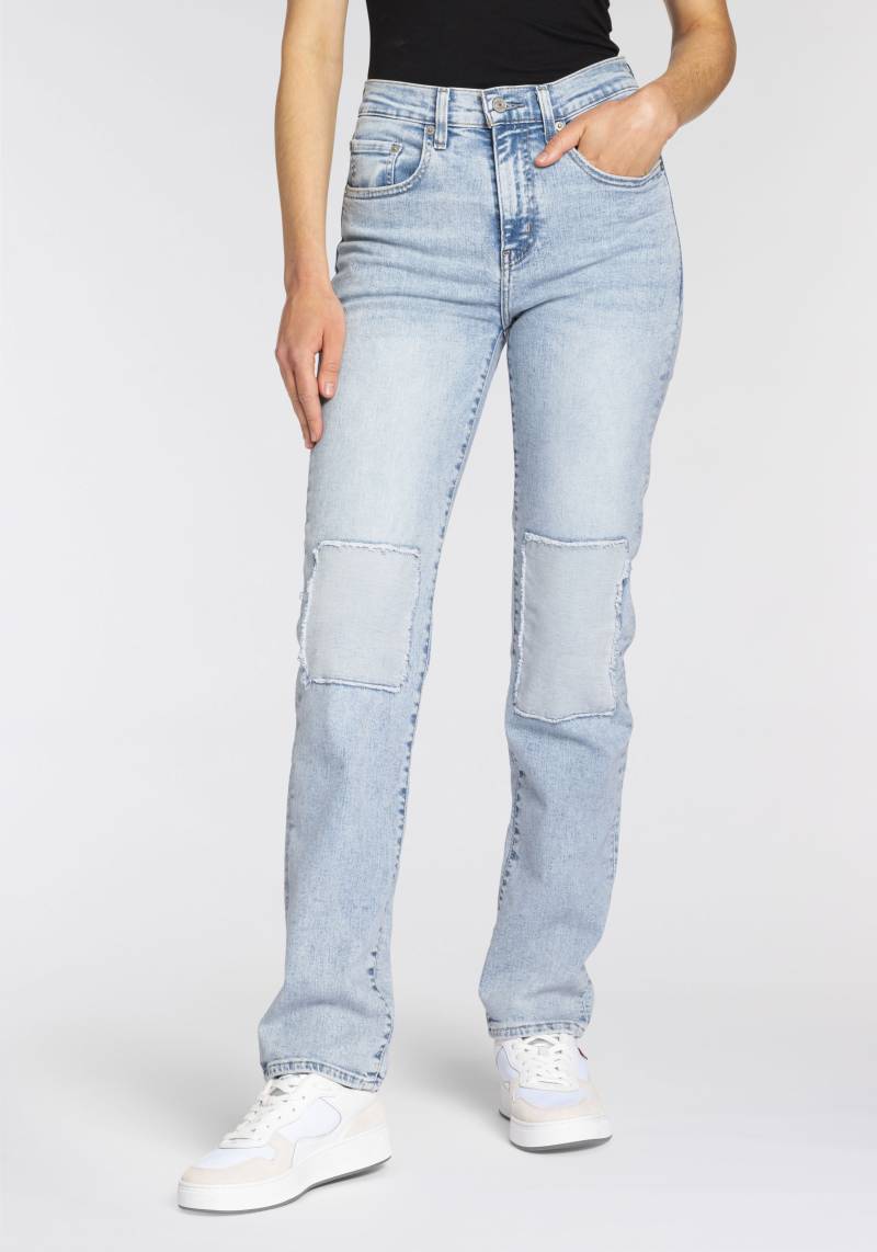 Levi's® High-waist-Jeans »724 HIGH RISE STRAIGHT«, mit Patches vorn von Levi's®