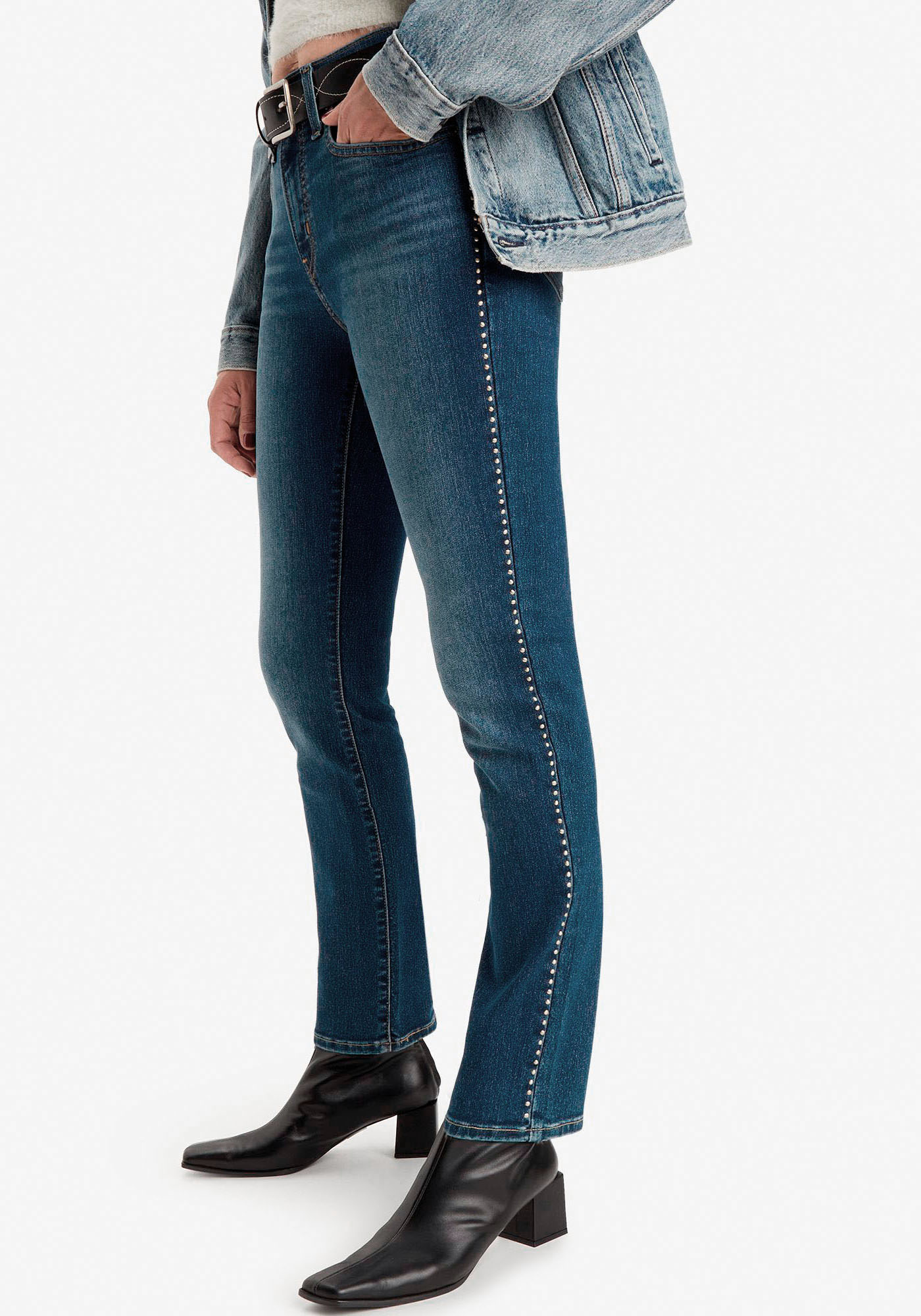 Levi's® High-waist-Jeans »724 HIGH RISE STRAIGHT« von Levi's®