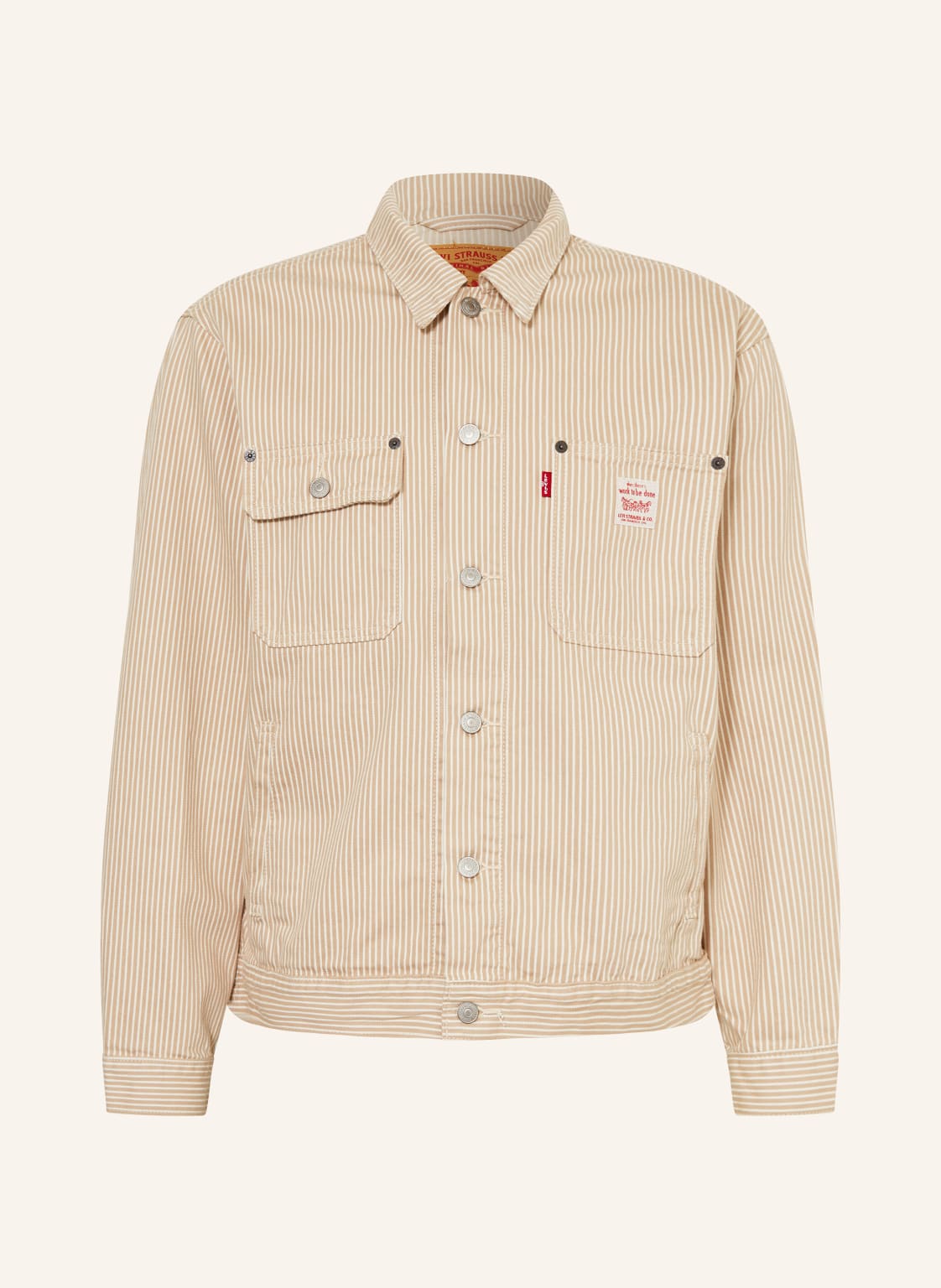 Levi's® Jeans-Overjacket beige von Levi's®