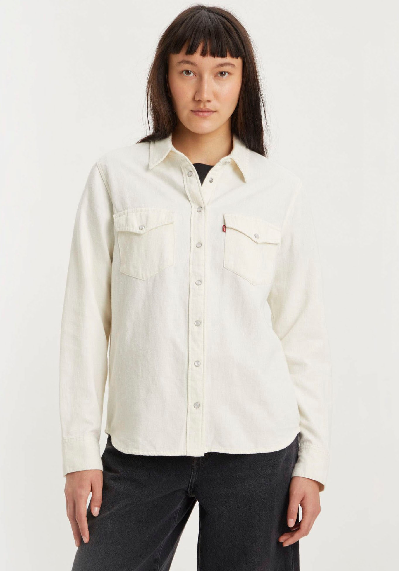 Levi's® Jeansbluse »ESSENTIAL WESTERN«, mit Brusttaschen mit Druckknöpfen von Levi's®