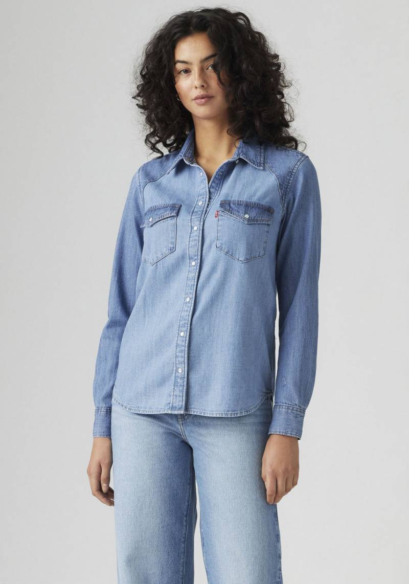 Levi's® Jeansbluse »ESSENTIAL WESTERN«, mit Brusttaschen mit Druckknöpfen von Levi's®