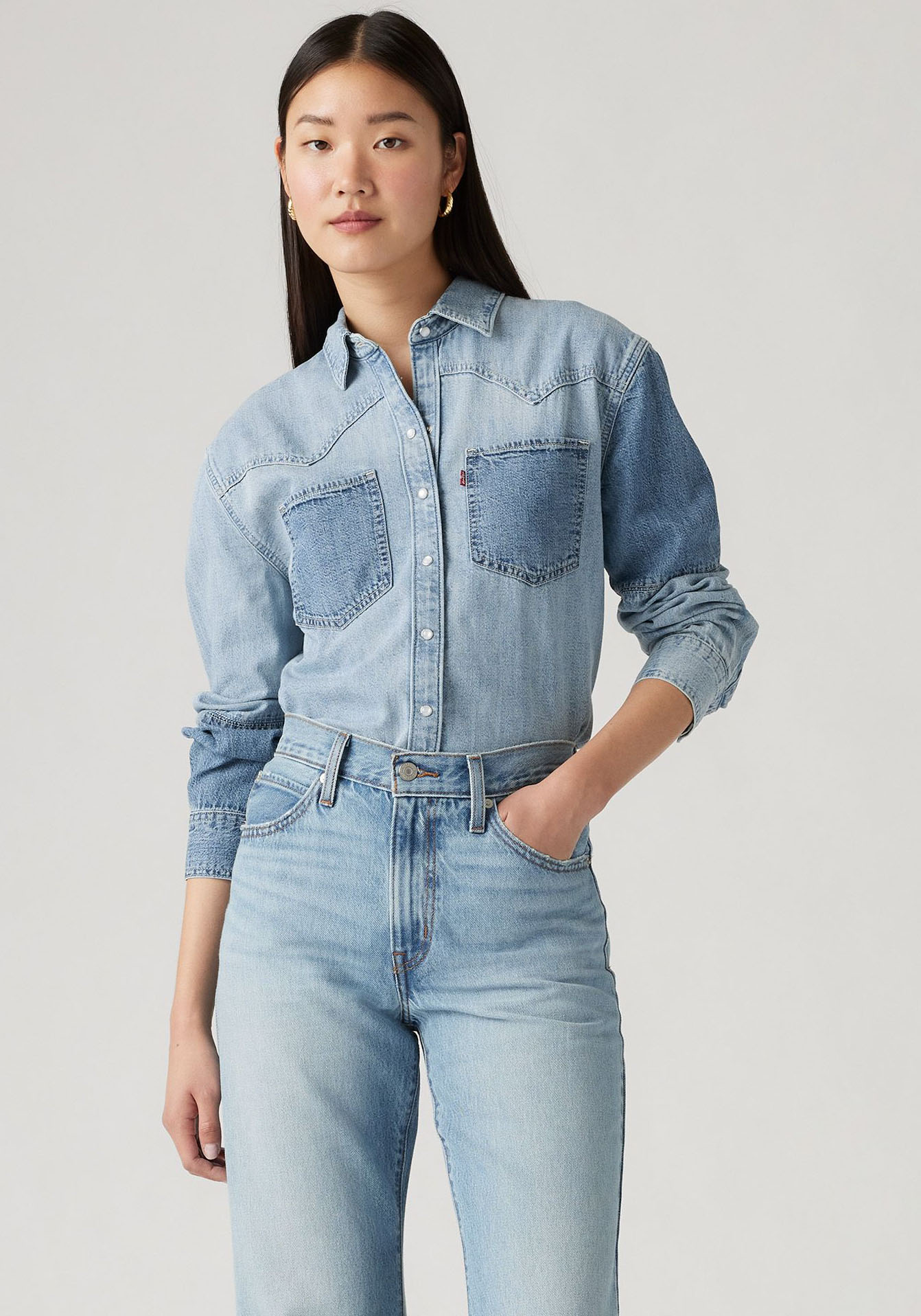 Levi's® Jeansbluse »TEODORA WESTERN SHIRT« von Levi's®