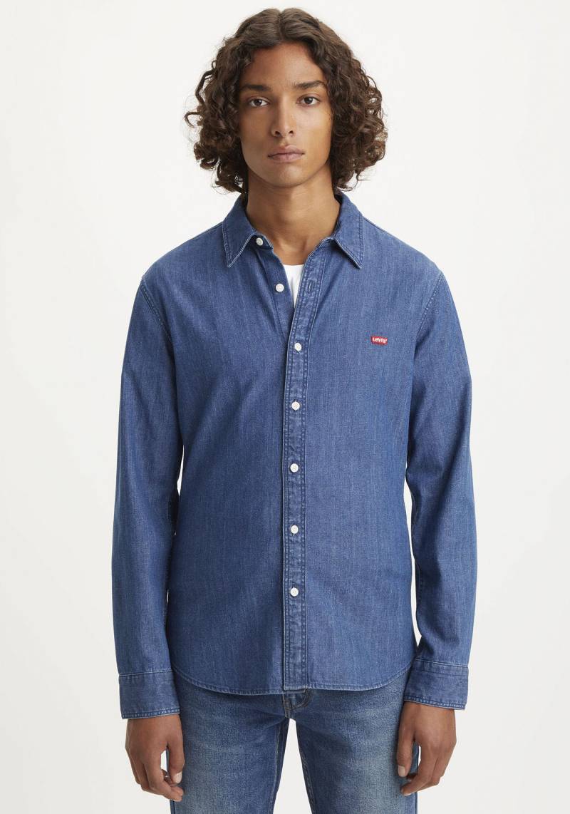 Levi's® Jeanshemd »BATTERY HM SHIRT SLIM«, mit Logo-Badge auf der Brust von Levi's®