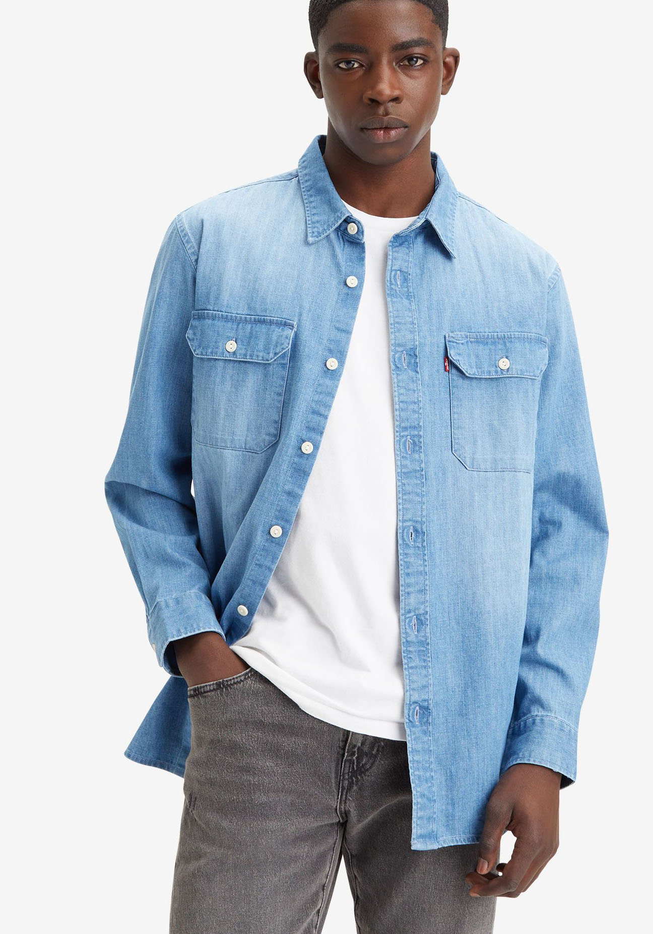 Levi's® Jeanshemd »LE JACKSON WORKER«, mit Brusttaschen von Levi's®