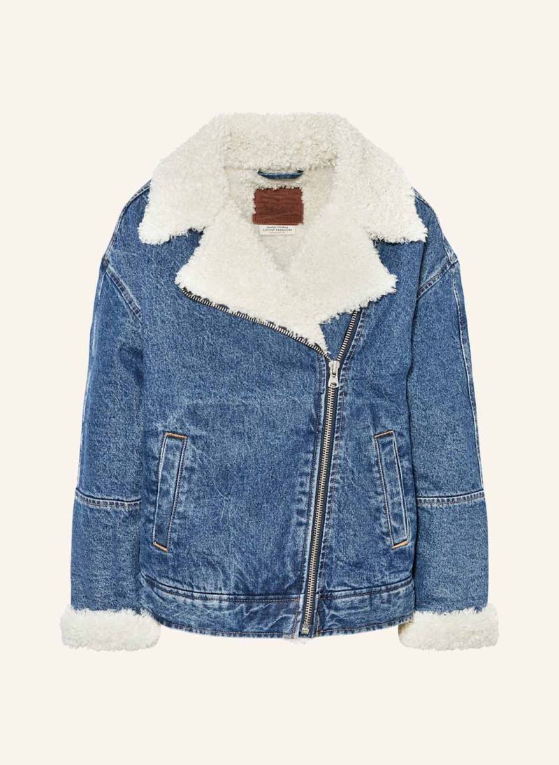 Levi's® Jeansjacke Mit Teddyfell blau von Levi's®