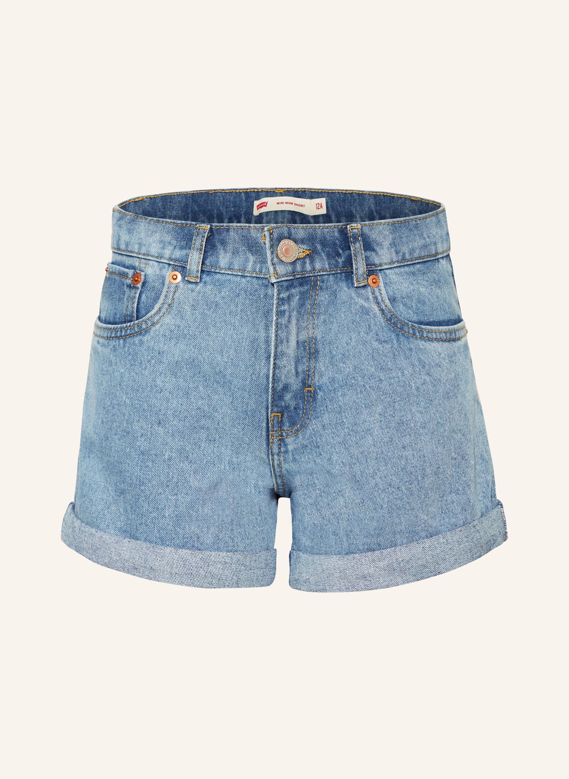 Levi's® Jeansshorts Mini Mom blau von Levi's®