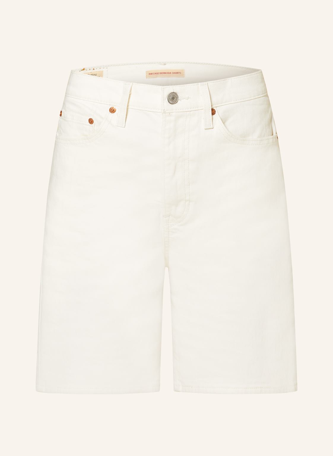 Levi's® Jeansshorts Ribcage weiss von Levi's®