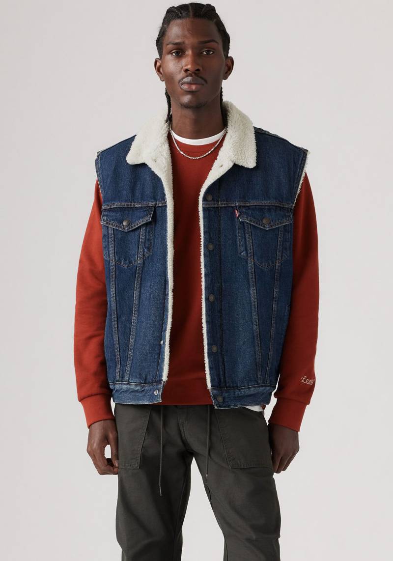 Levi's® Jeansweste »SLEEVELESS TYPE 3 SHERPA«, mit Lammfelloptik Innenfutter von Levi's®