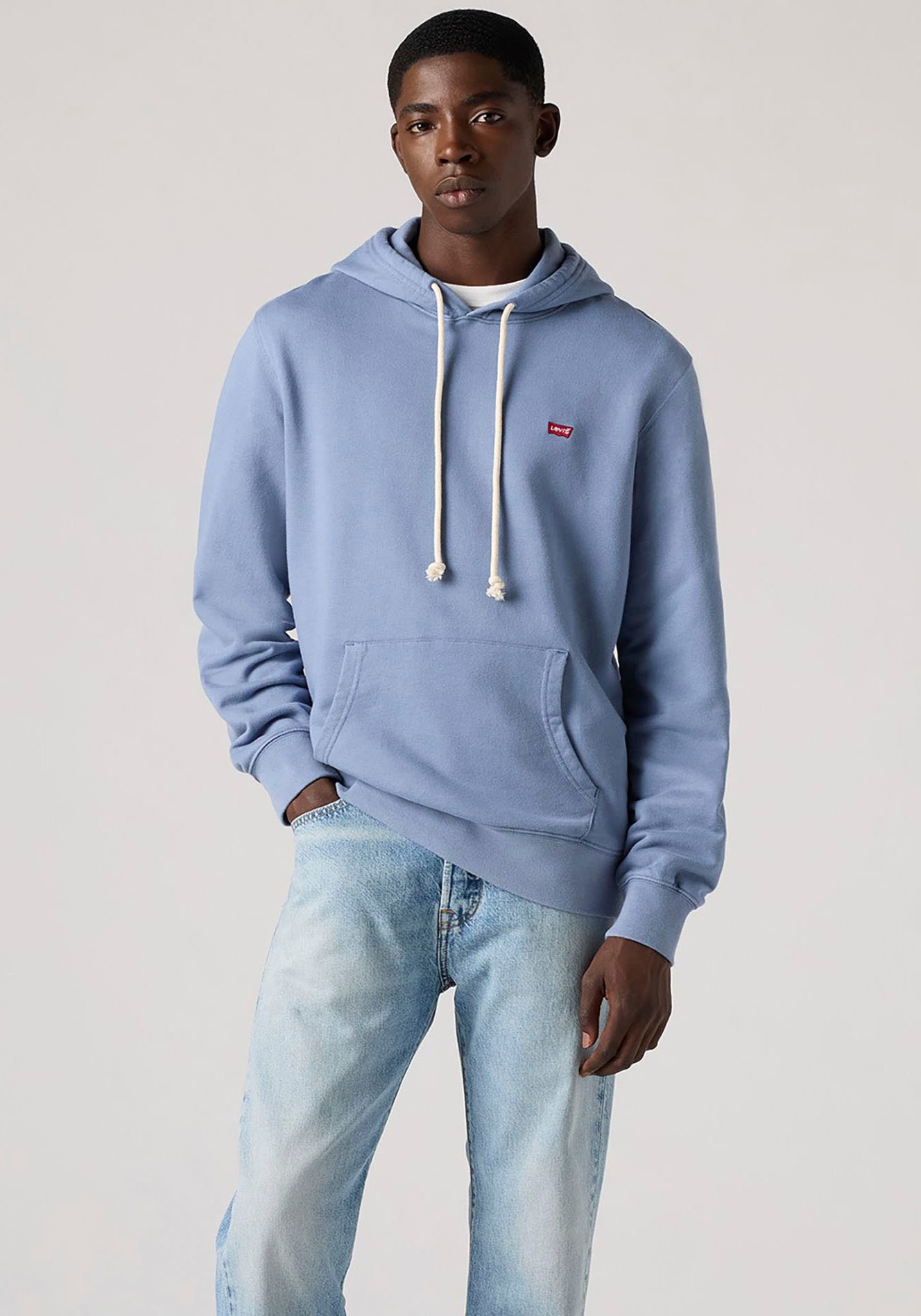 Levi's® Kapuzensweatshirt »NEW ORIGINAL HOODIE«, mit kleinem Batwing-Logo von Levi's®