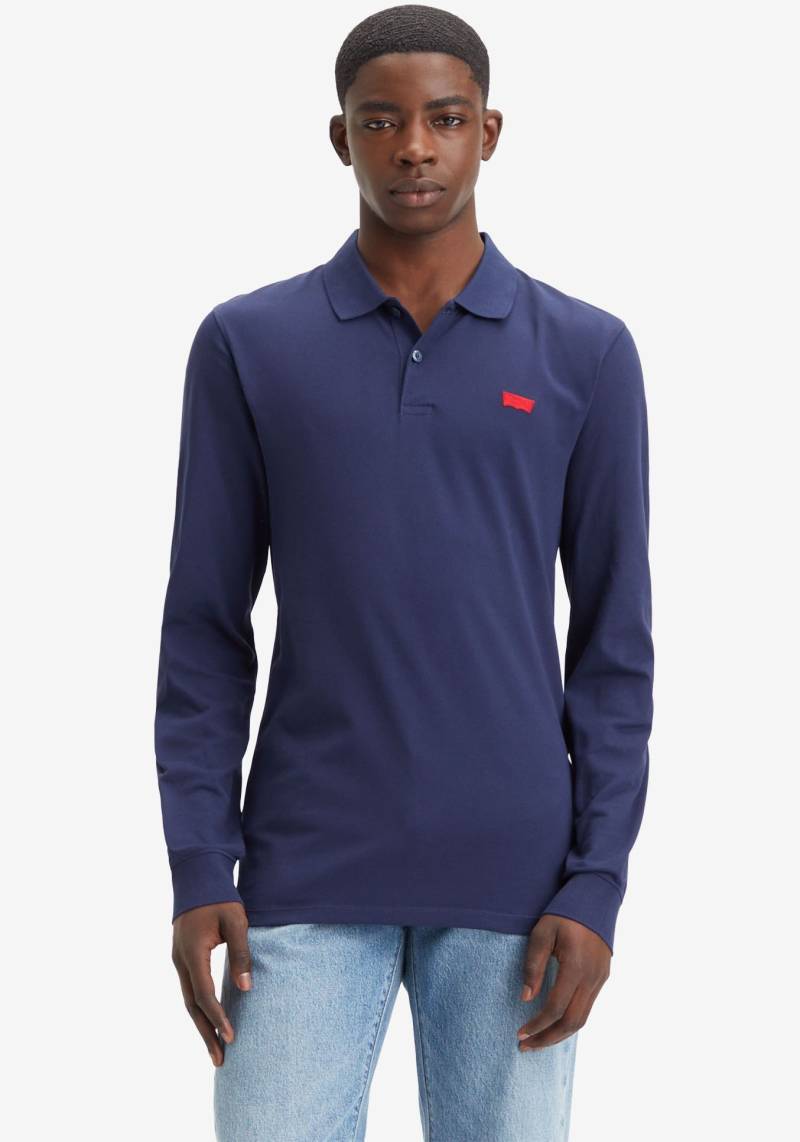 Levi's® Langarm-Poloshirt, mit Logo Stickerei von Levi's®