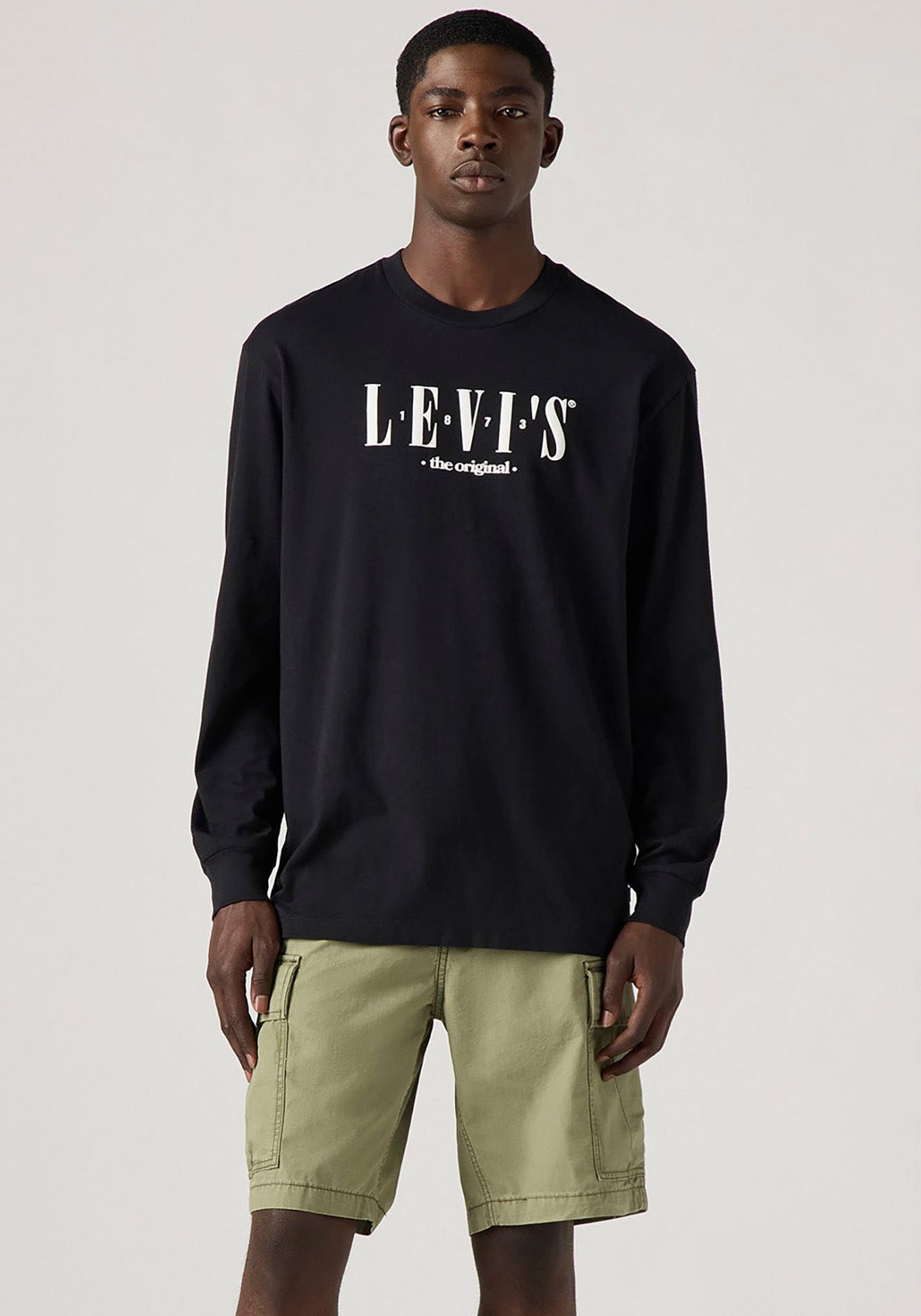 Levi's® Langarmshirt, mit Logoschriftzug von Levi's®