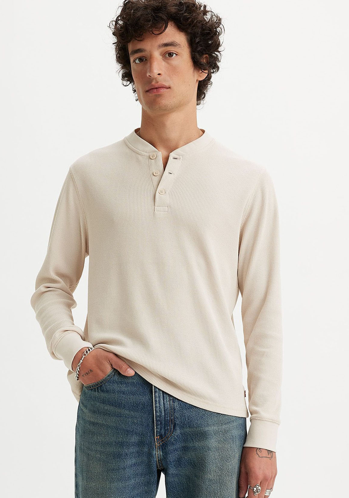 Levi's® Langarmshirt »THERMAL 3 BTTN HENLEY« von Levi's®