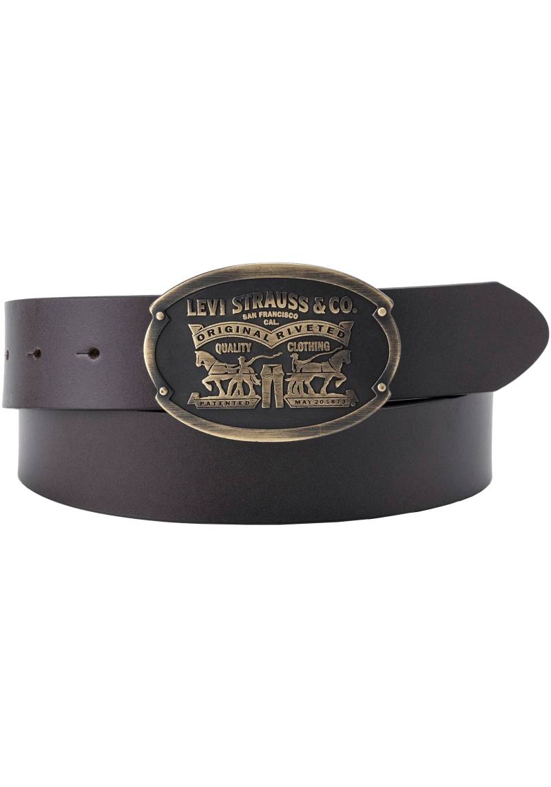 Levi's® Ledergürtel »Billy Plaque Belt«, mit markanter Koppelschliesse von Levi's®