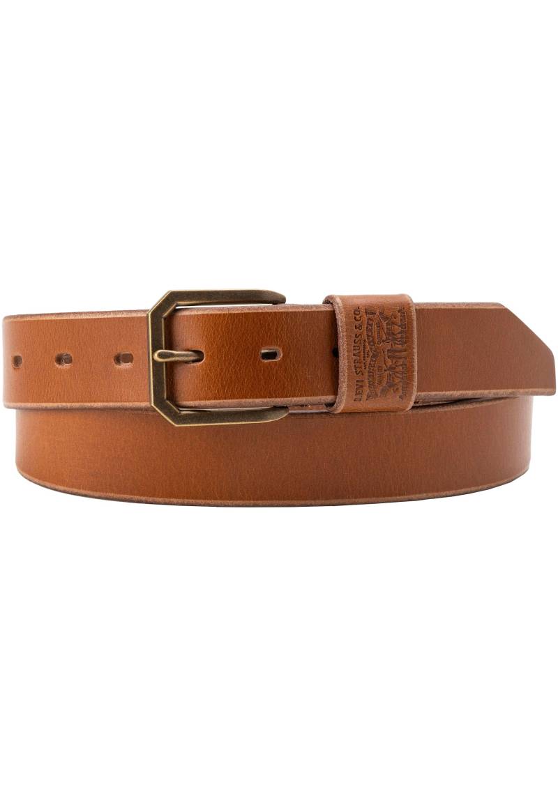 Levi's® Ledergürtel »WIDE LOOP TWO HORSE BELT«, mit Logoprägung von Levi's®