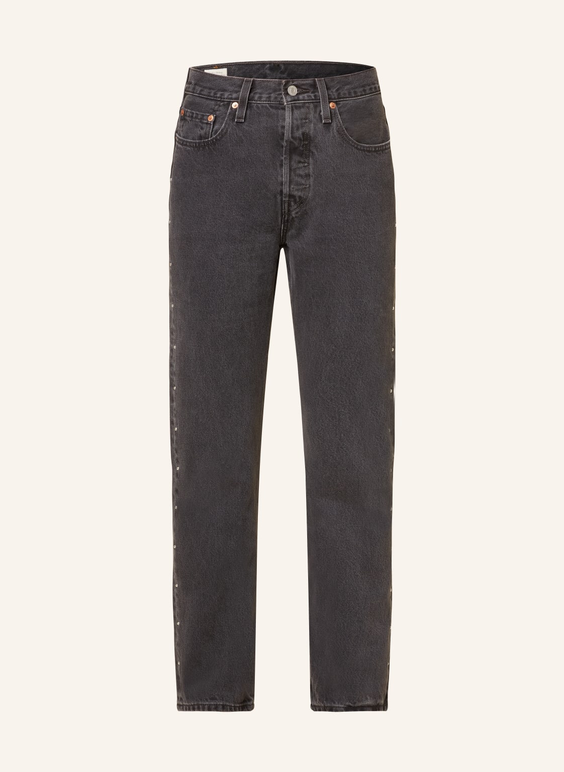 Levi's® Mom Jeans 501 Mit Nieten grau von Levi's®