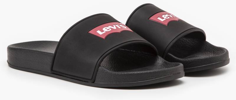 Levi's® Pantolette »JUNE BATWING VB S«, Sommerschuh, Schlappen mit Logoschriftzug, bequeme Form von Levi's®