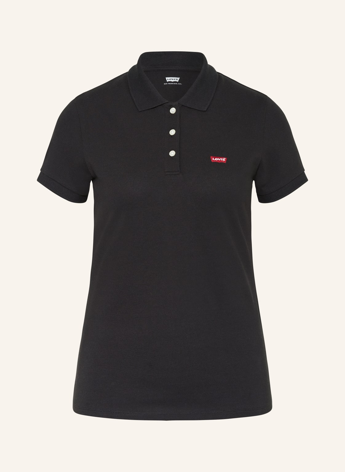 Levi's® Piqué-Poloshirt schwarz von Levi's®