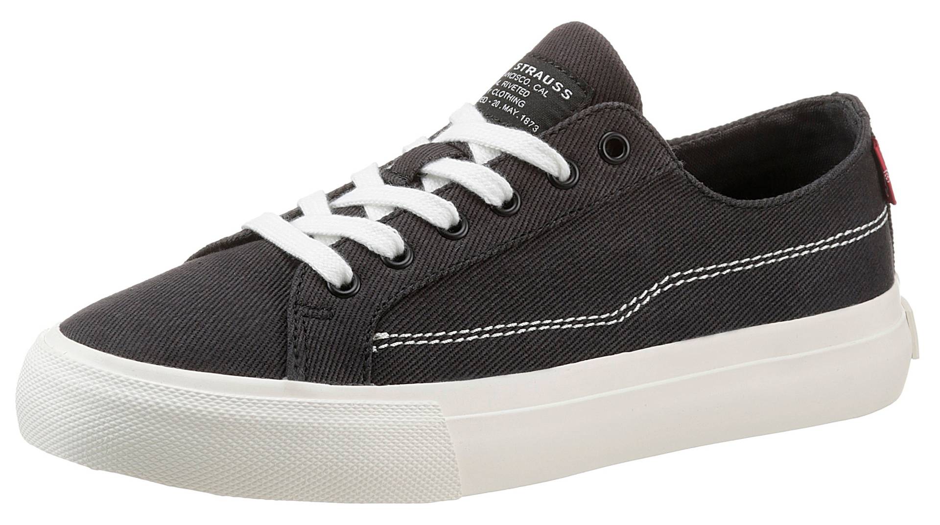 Levi's® Plateausneaker »DECON LACE S«, mit Kontrastnähten, Freizeitschuh, Halbschuh, Schnürschuh von Levi's®