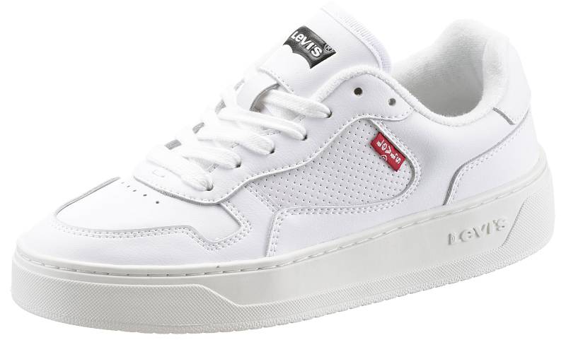 Levi's® Plateausneaker »GLIDE S«, mit Lochmuster, Freizeitschuh, Halbschuh, Schnürschuh von Levi's®