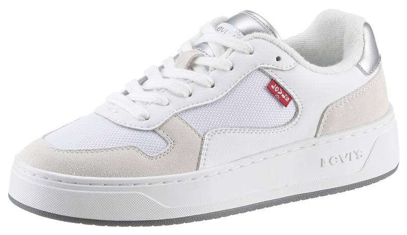 Levi's® Plateausneaker »GLIDE S«, mit Kontrastbesätzen, Freizeitschuh, Halbschuh, Schnürschuh von Levi's®