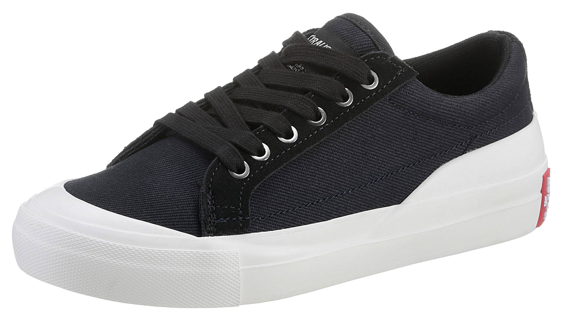 Levi's® Plateausneaker »LS1 LOW S«, mit Kontrast-Ziernähte, Freizeitschuh, Halbschuh, Schnürschuh von Levi's®